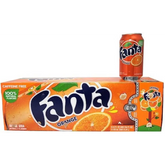Fanta Orange Soda Can 355 ml (Pack of 12) - Soda